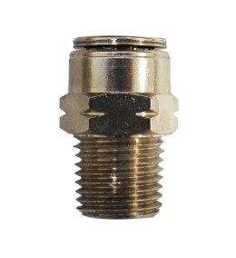 RACOR 1/4" M - TUBO POLIAMIDA Ø.9,52 mm IDB